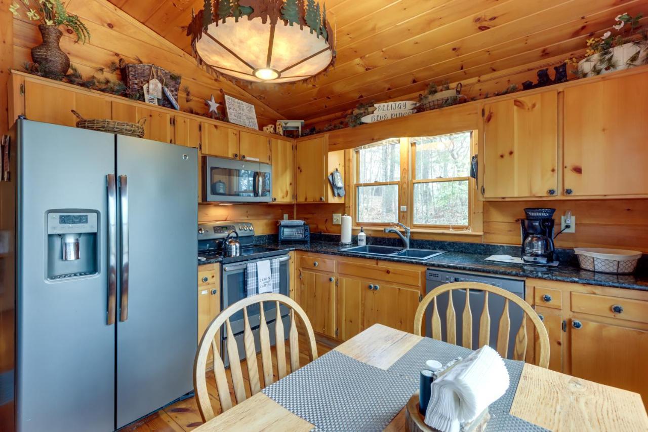 Blue Ridge Cozy Cabin In The Woods With Hot Tub! Exterior foto
