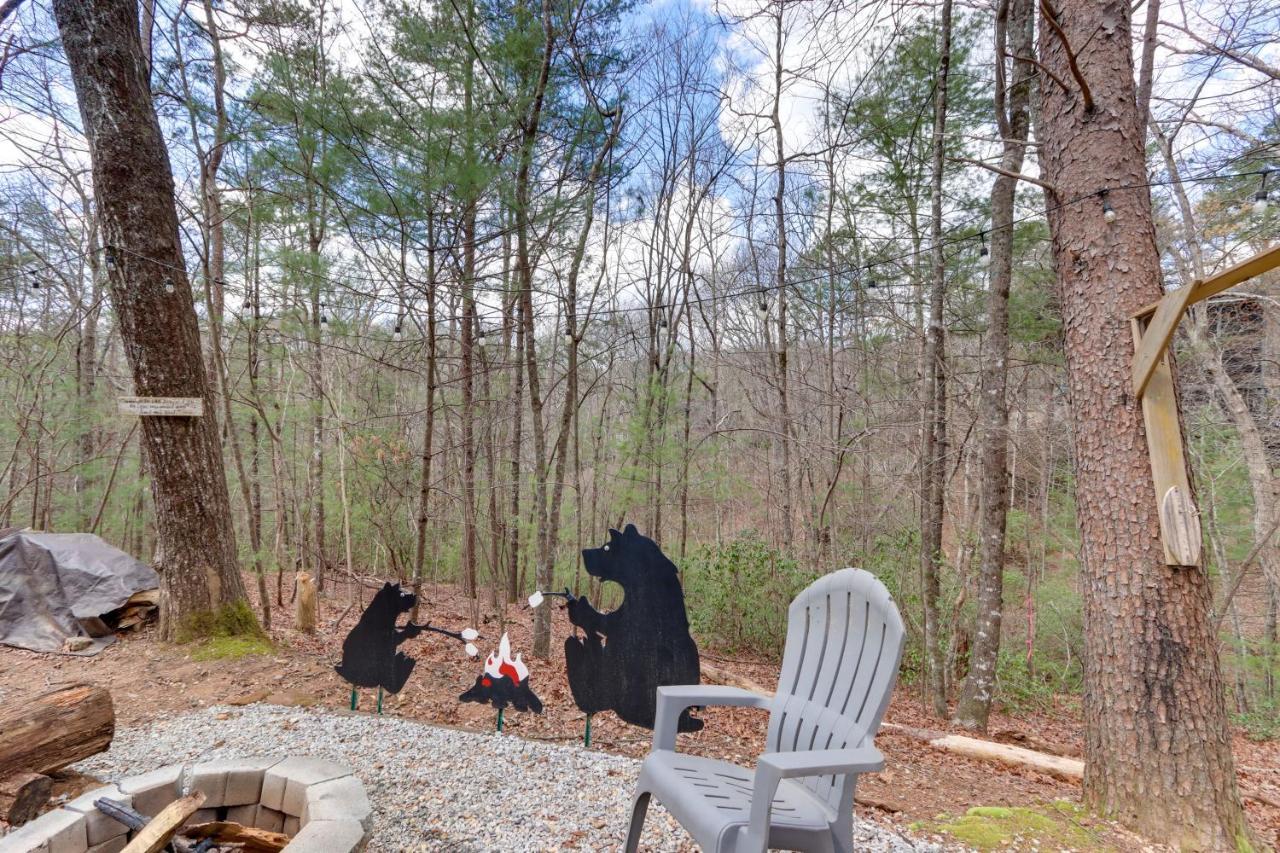 Blue Ridge Cozy Cabin In The Woods With Hot Tub! Exterior foto
